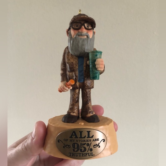 Hallmark Keepsake ‘Duck Dynasty: Talking Uncle Si’ Ornament - Picture 7 of 8